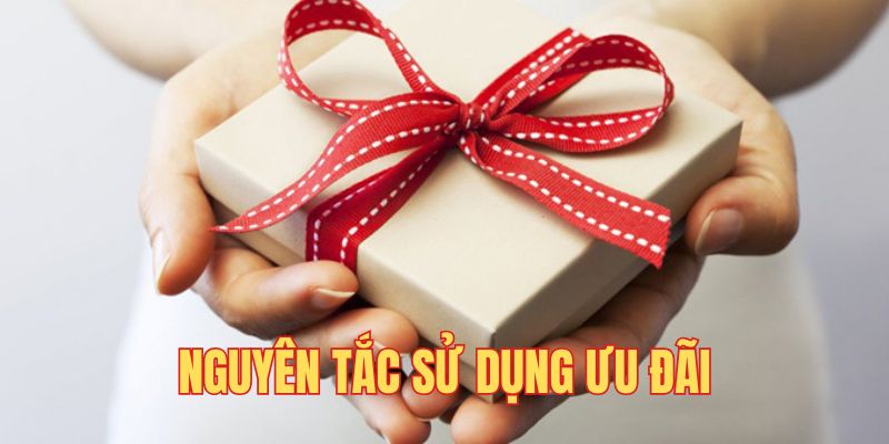 Tuân thủ nguyên tắc sử dụng ưu đãi